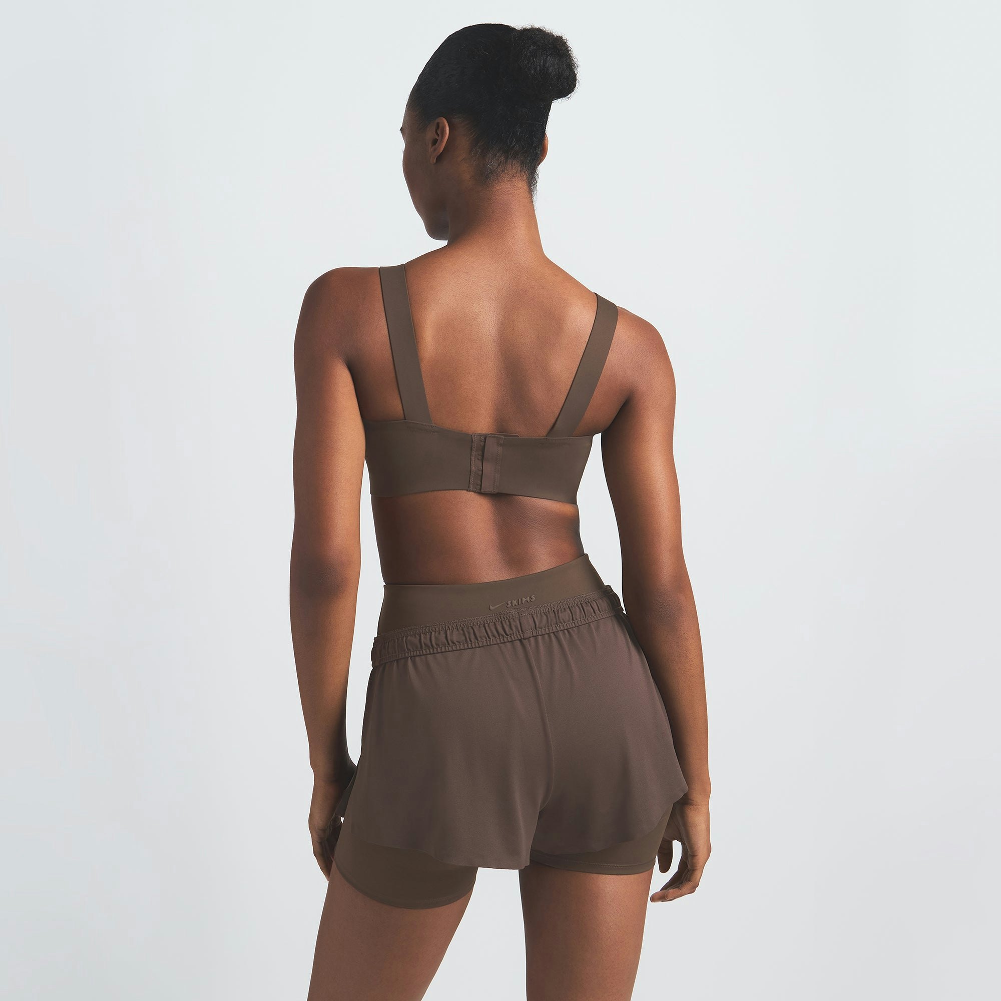 NikeSKIMS AIRY MINI SHORT - DARK SEPIA - image 13