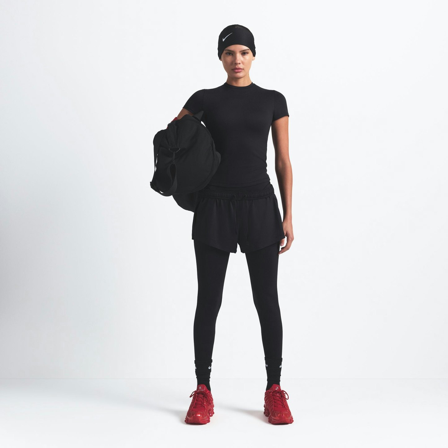 NikeSKIMS AIRY MINI SHORT - OBSIDIAN