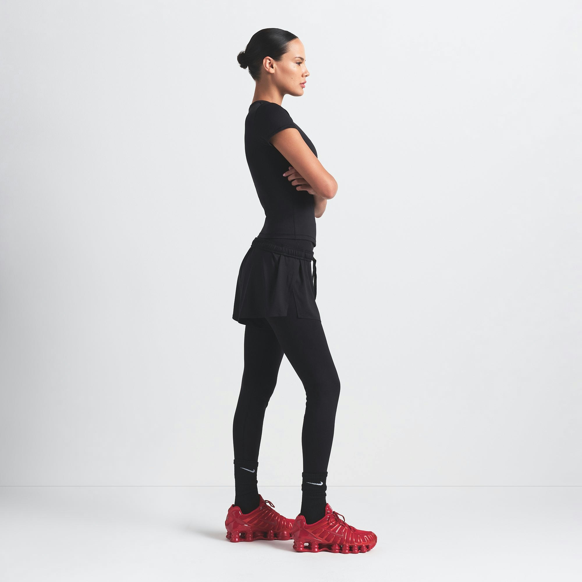 NikeSKIMS AIRY MINI SHORT - OBSIDIAN - image 5