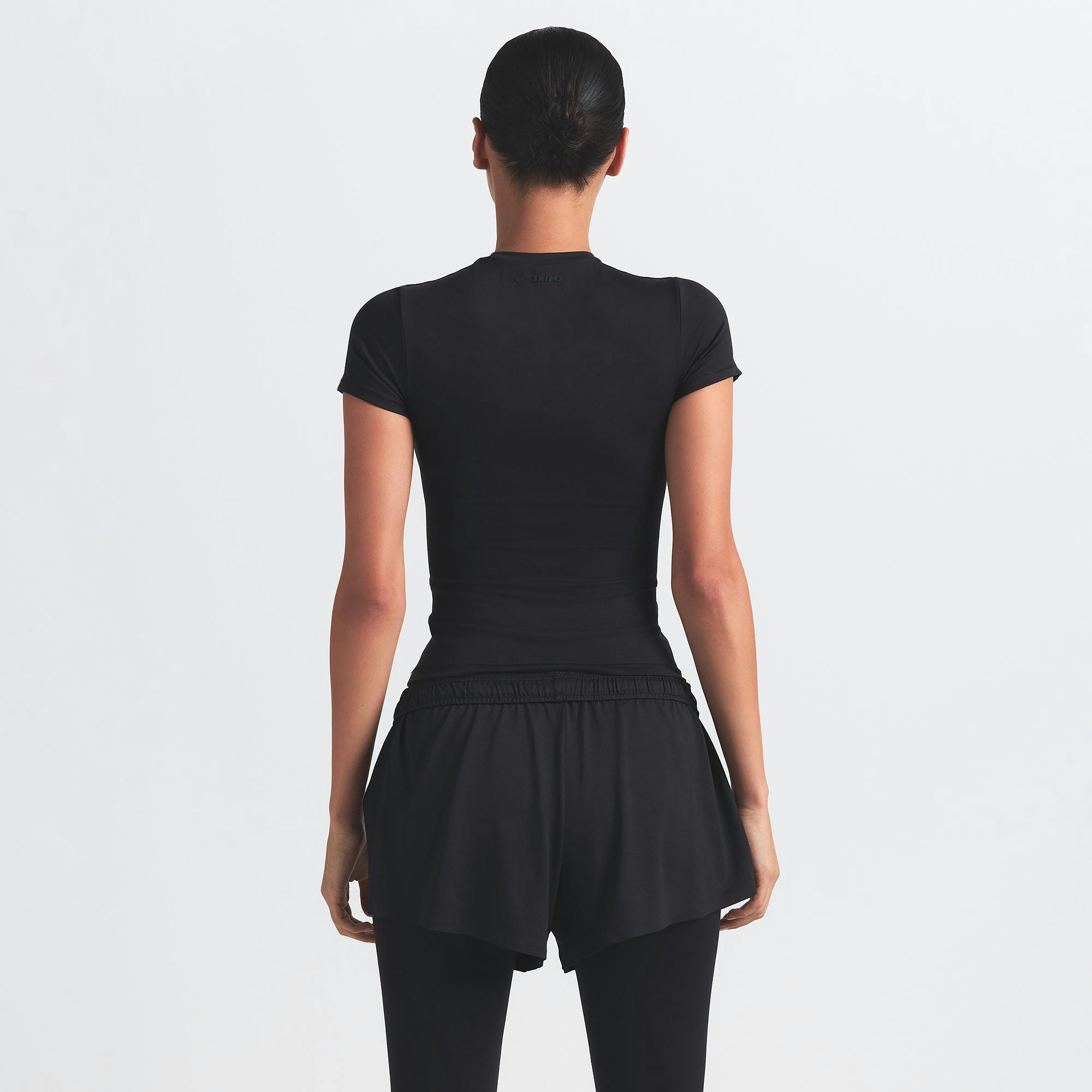 NikeSKIMS AIRY MINI SHORT - OBSIDIAN - image 4