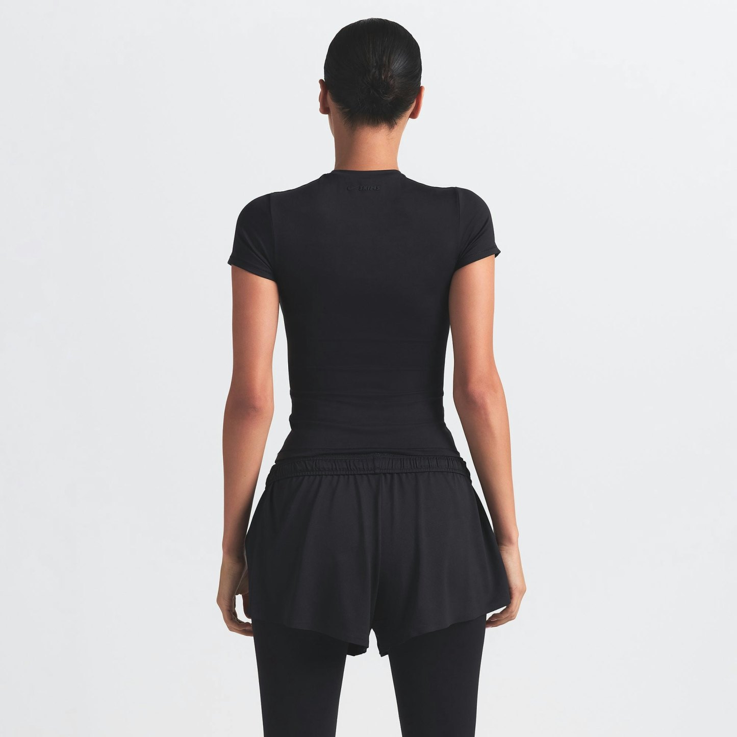 NikeSKIMS AIRY MINI SHORT - OBSIDIAN - image 4