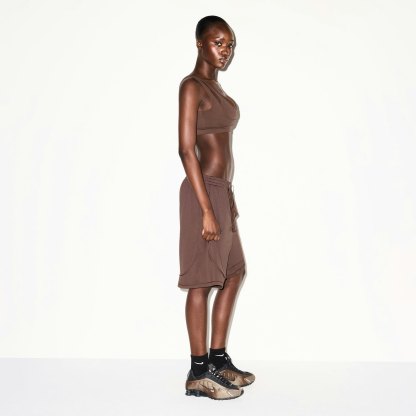NikeSKIMS AIRY RELAXED SHORT - DARK SEPIA - image 11