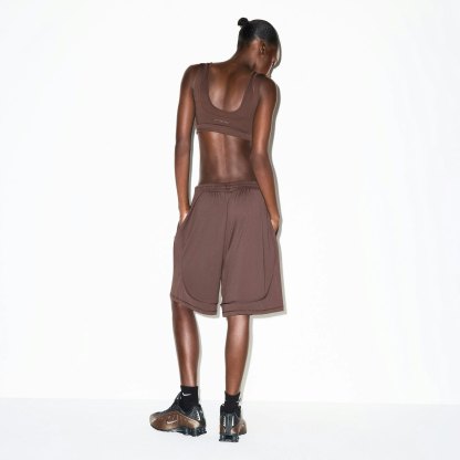 NikeSKIMS AIRY RELAXED SHORT - DARK SEPIA - image 12