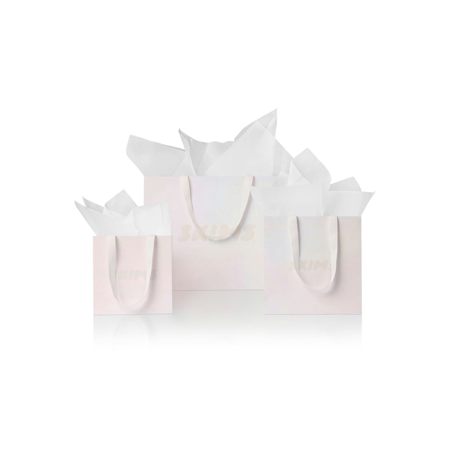GIFT BAG - HOLOGRAPHIC SNOW