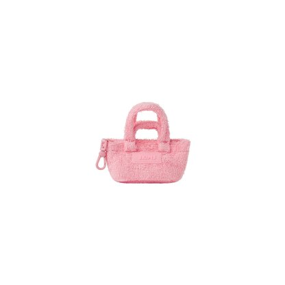 TERRY MICRO TOTE KEYCHAIN - MELON