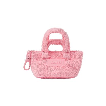 TERRY MICRO TOTE KEYCHAIN - MELON