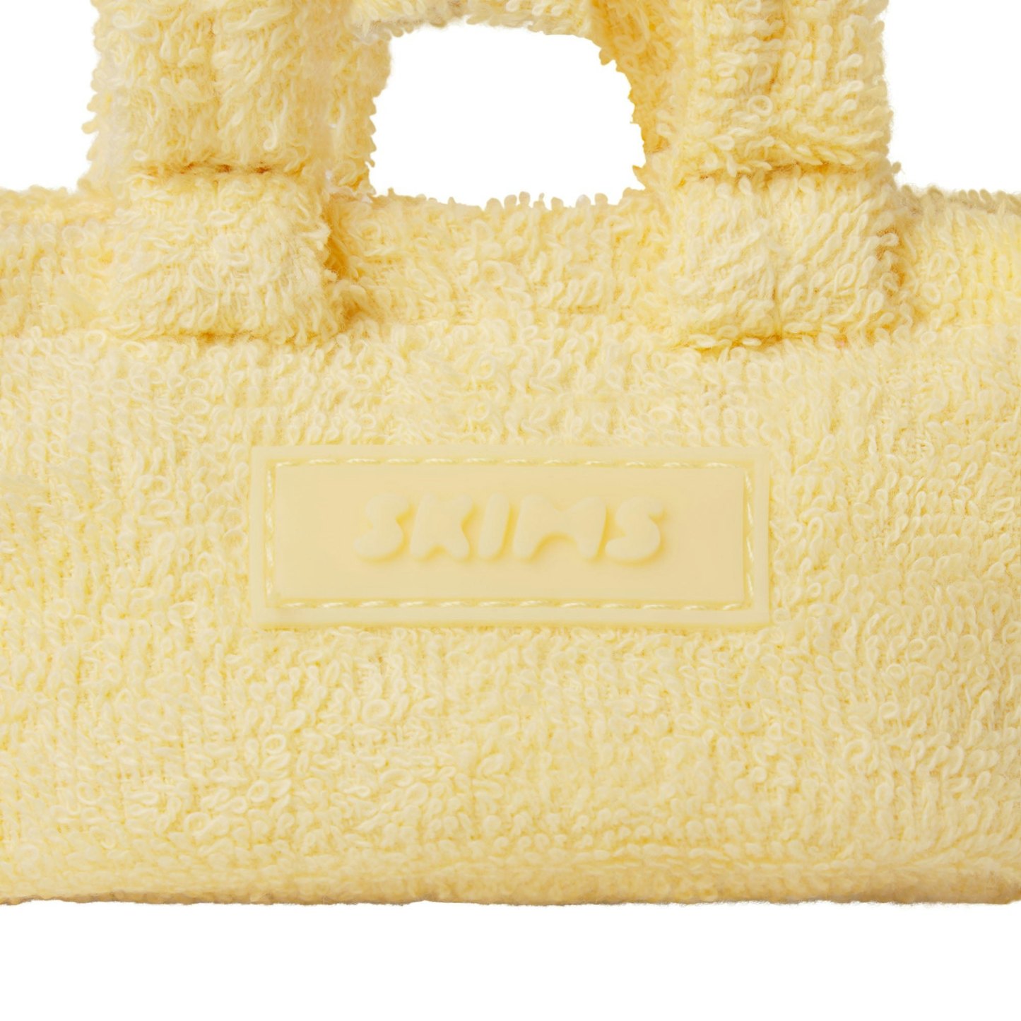 TERRY MICRO TOTE KEYCHAIN - MARZIPAN