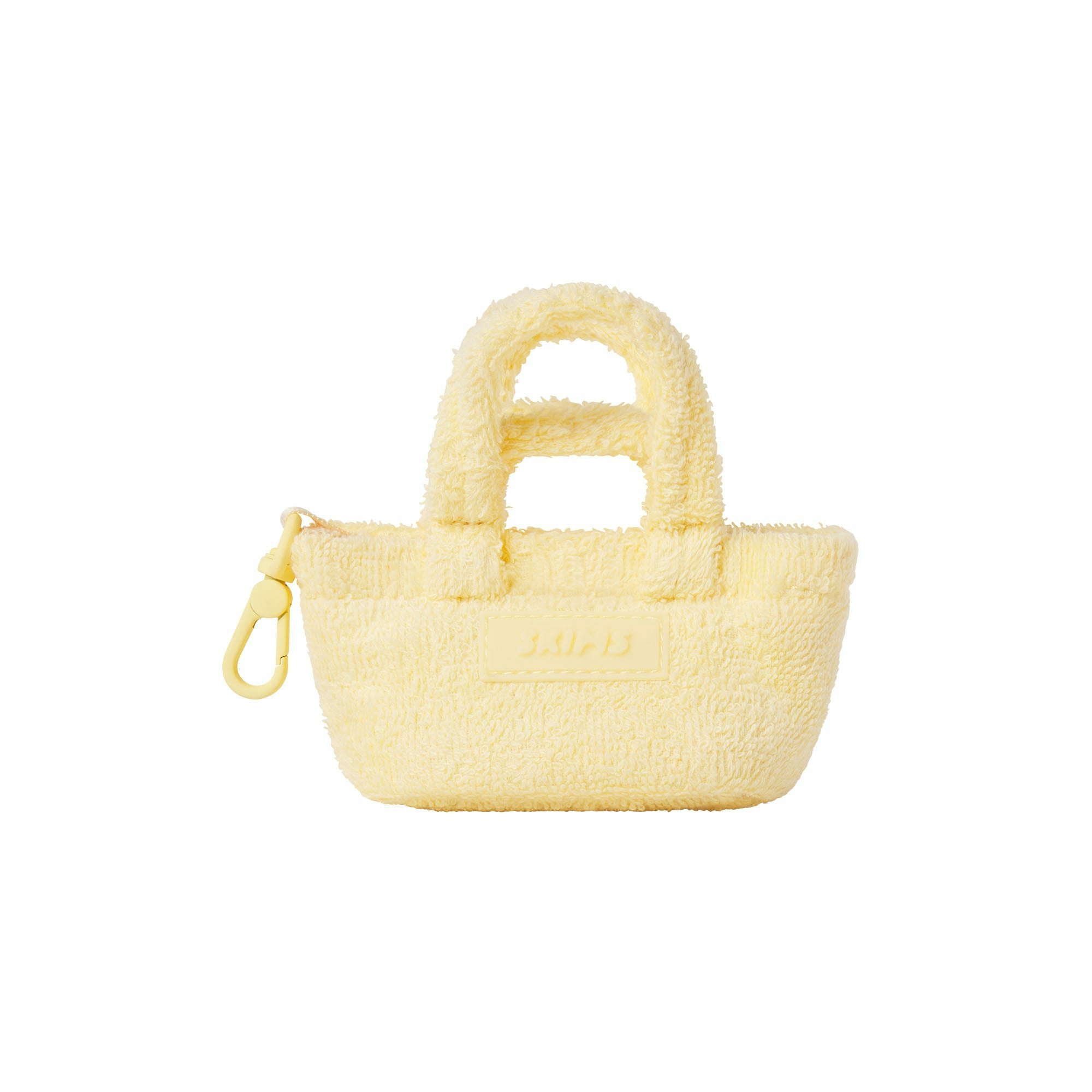 TERRY MICRO TOTE KEYCHAIN - MARZIPAN