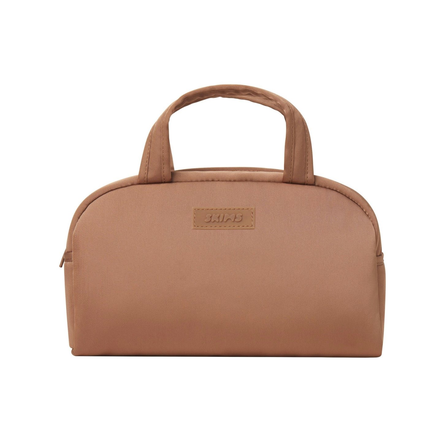 SKIMS ACCESSORIES SATIN MINI DUFFLE BAG - SIENNA