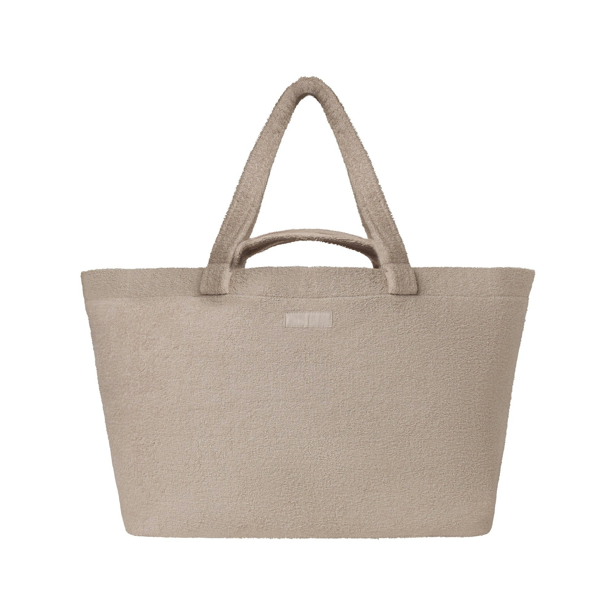 TERRY JUMBO TOTE - STONE