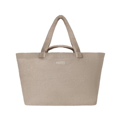 TERRY JUMBO TOTE - STONE