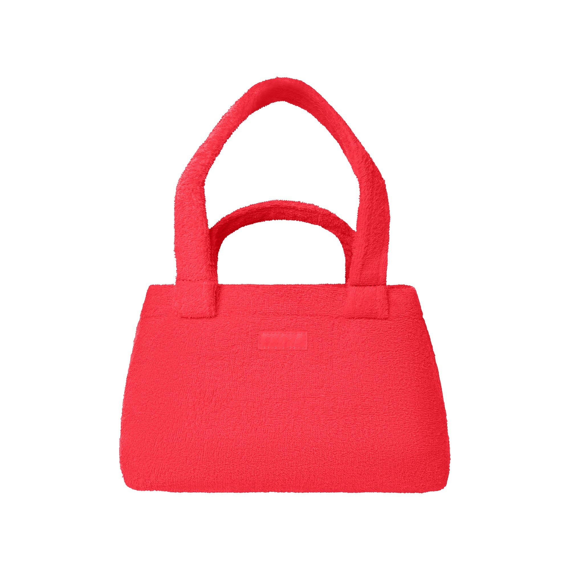 TERRY SMALL TOTE - CARMINE