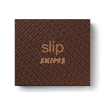 SLIP X SKIMS PURE SILK SIGNATURE GIFT SET - COCOA