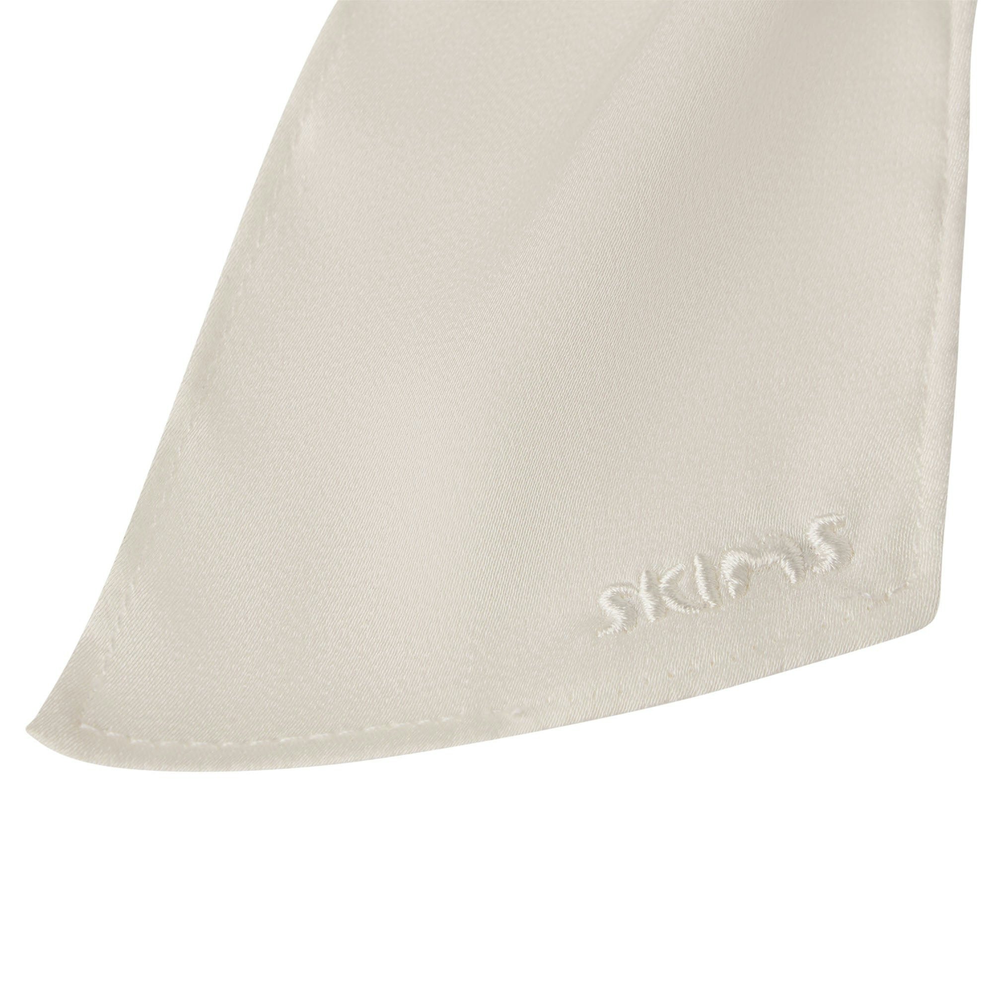 SATIN JUMBO BOW CLIP - IVORY
