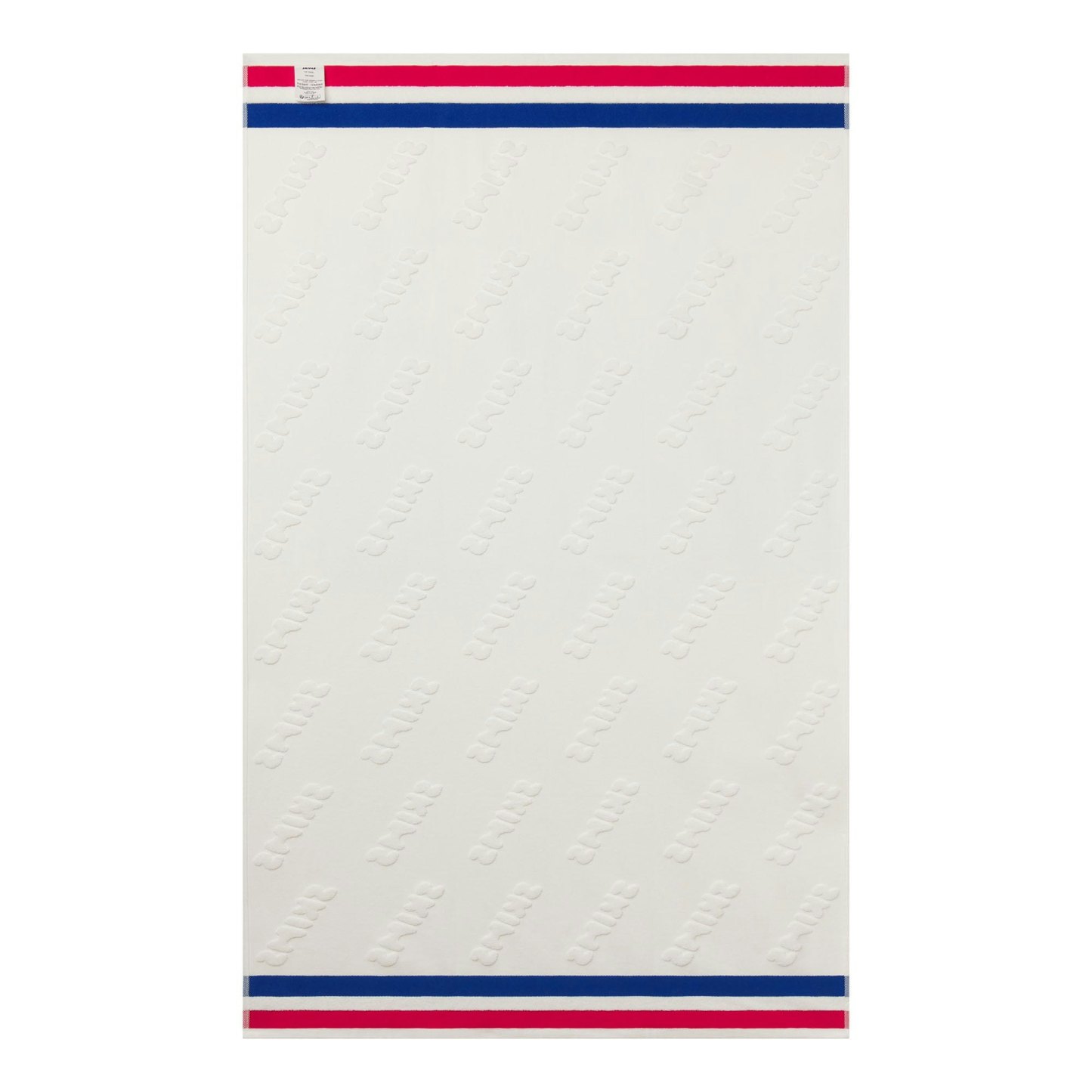 SIGNATURE SWIM TOWEL - CARMINE STRIPE