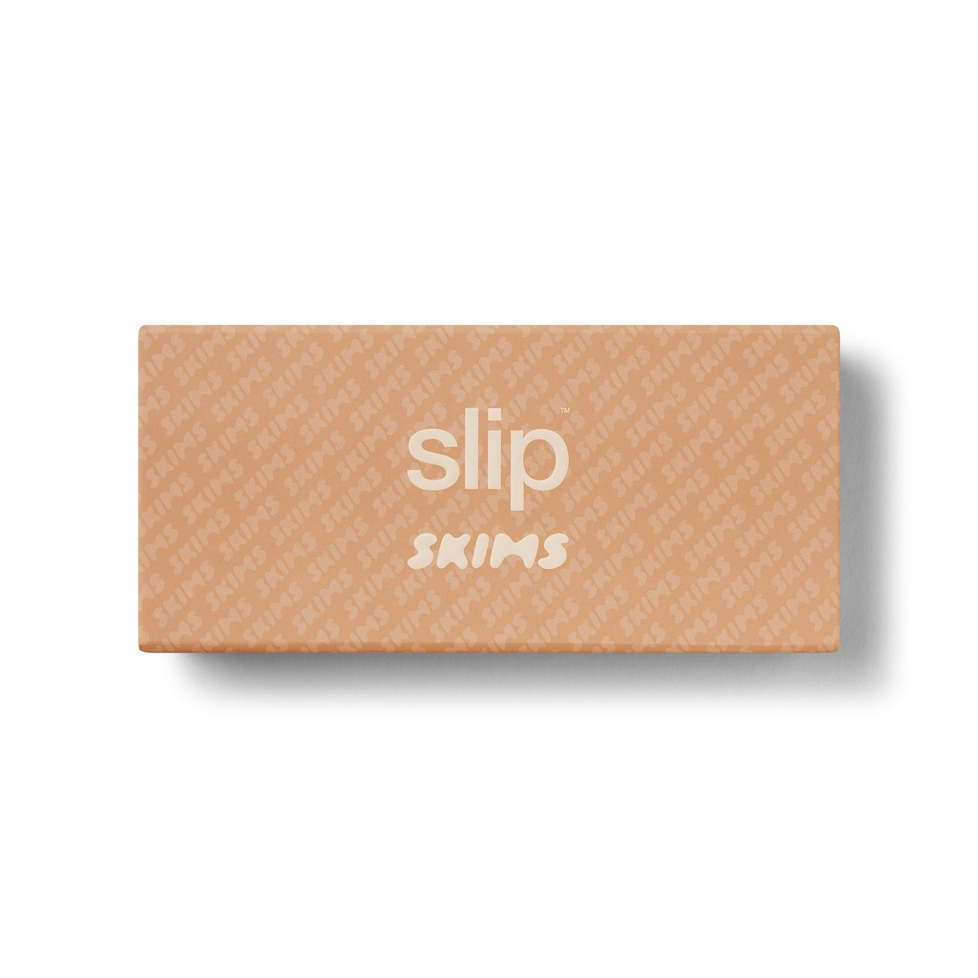 SLIP X SKIMS PURE SILK CONTOUR SLEEP MASK - CLAY