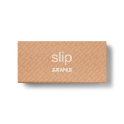 SLIP X SKIMS PURE SILK CONTOUR SLEEP MASK - CLAY