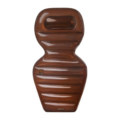 FUNBOY X SKIMS BODY LOUNGER POOL FLOAT - COCOA