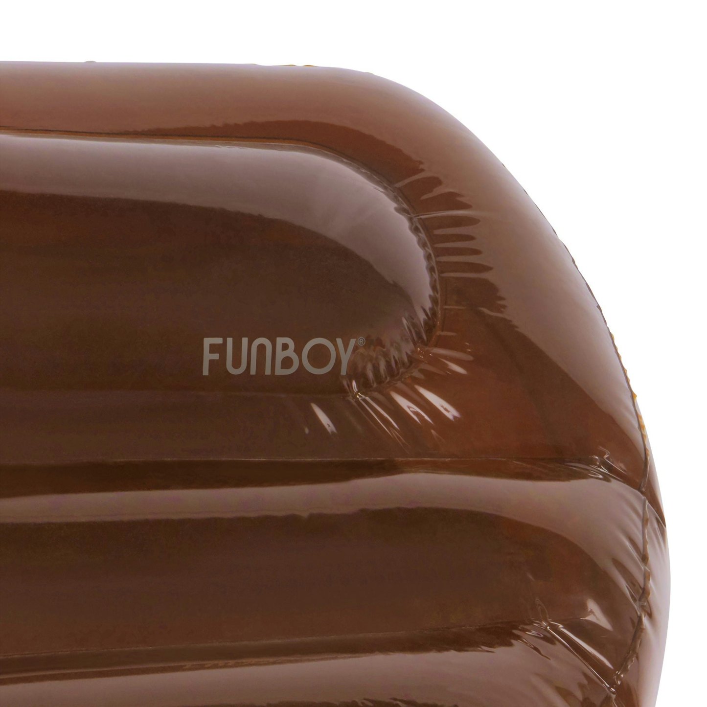 FUNBOY X SKIMS BODY LOUNGER POOL FLOAT - COCOA