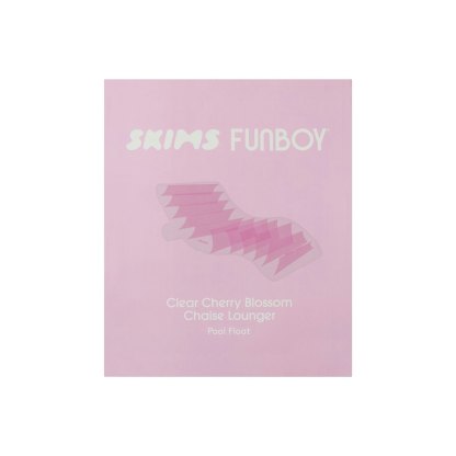 FUNBOY X SKIMS CHAISE LOUNGER FLOAT - CHERRY BLOSSOM
