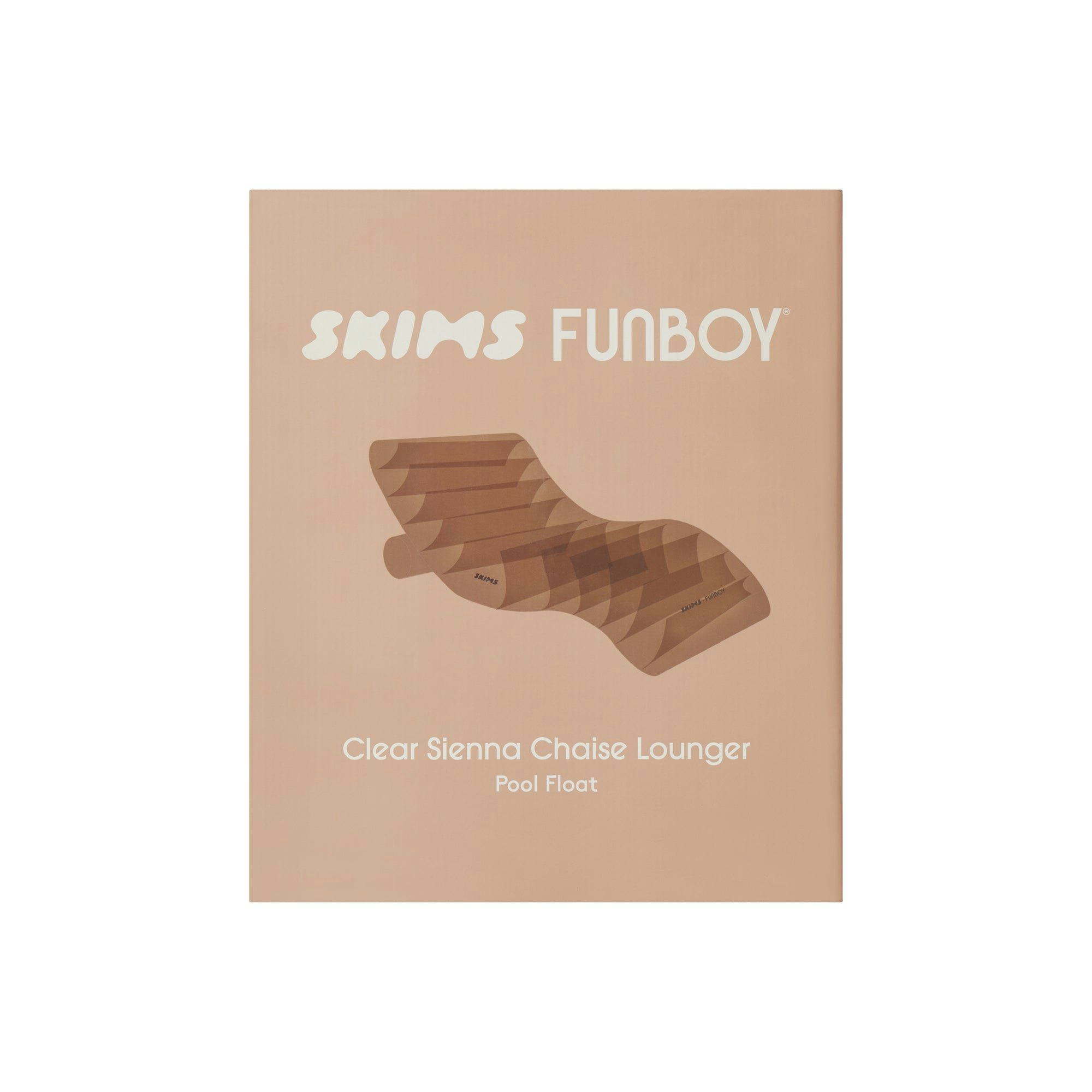 FUNBOY X SKIMS CHAISE LOUNGER FLOAT - SIENNA