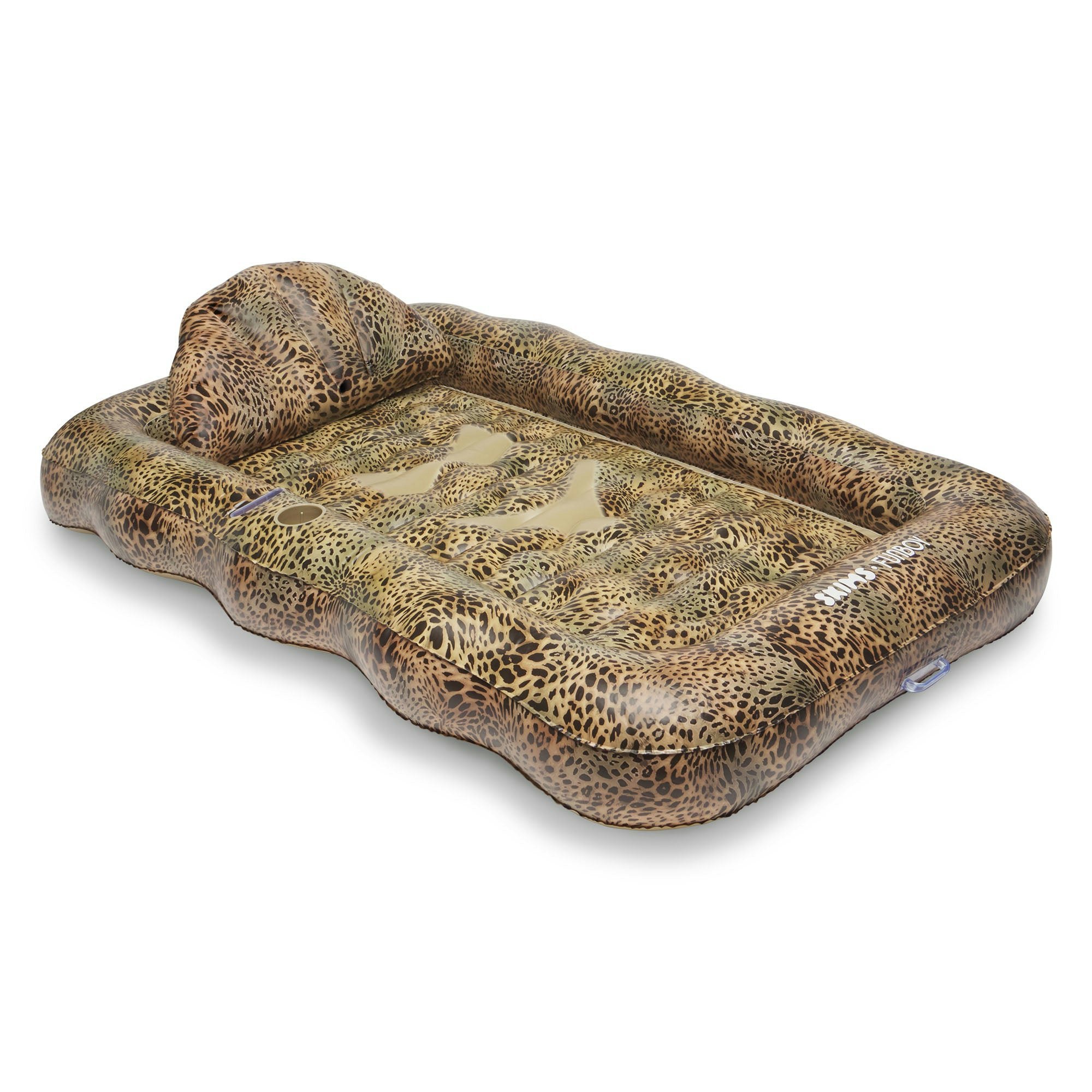FUNBOY X SKIMS TANNING POOL LOUNGER - CHEETAH SKIN PRINT