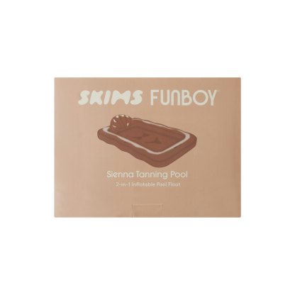 FUNBOY X SKIMS TANNING POOL LOUNGER - SIENNA