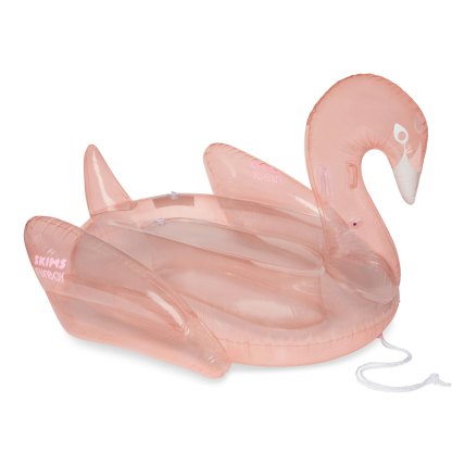 FUNBOY X SKIMS SWAN POOL FLOAT - CHERRY BLOSSOM