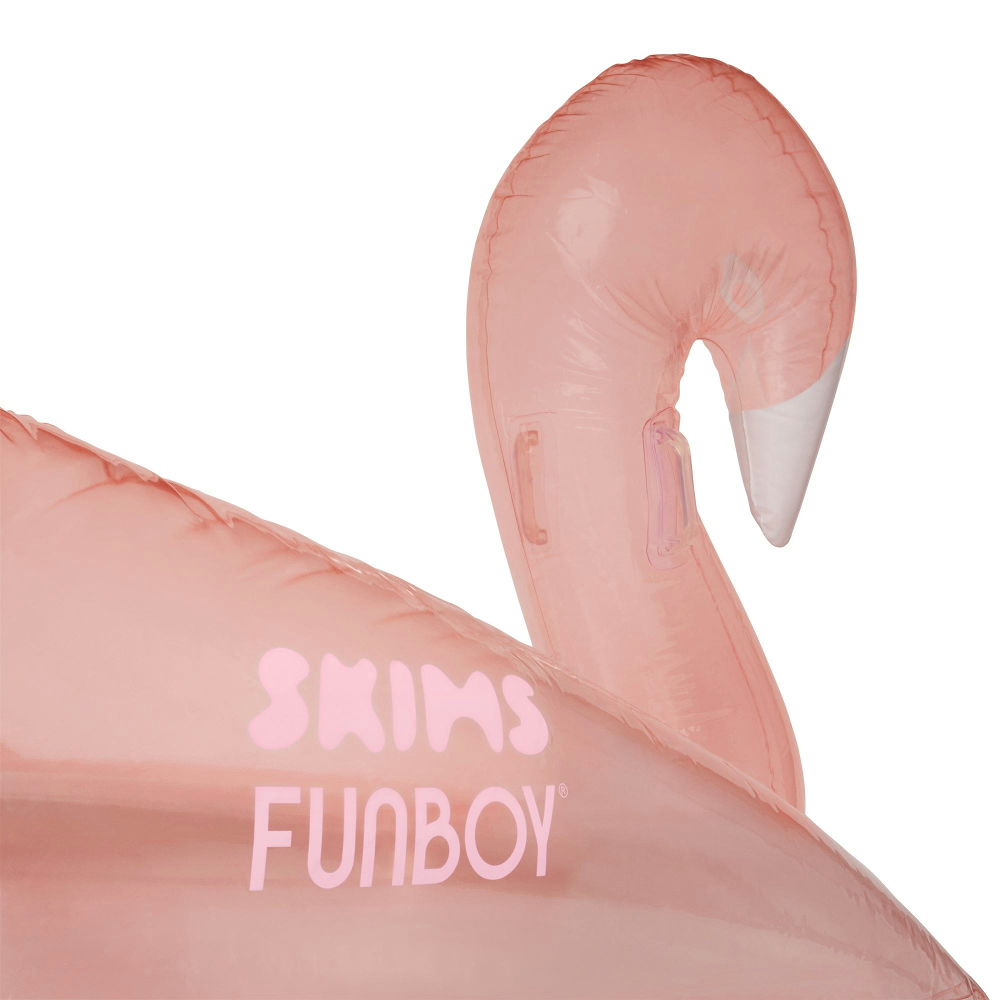 FUNBOY X SKIMS SWAN POOL FLOAT - CHERRY BLOSSOM