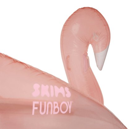 FUNBOY X SKIMS SWAN POOL FLOAT - CHERRY BLOSSOM