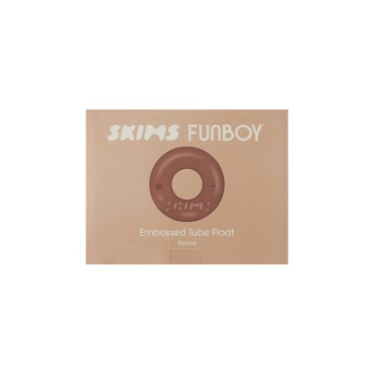 FUNBOY X SKIMS EMBOSSED TUBE FLOAT - SIENNA