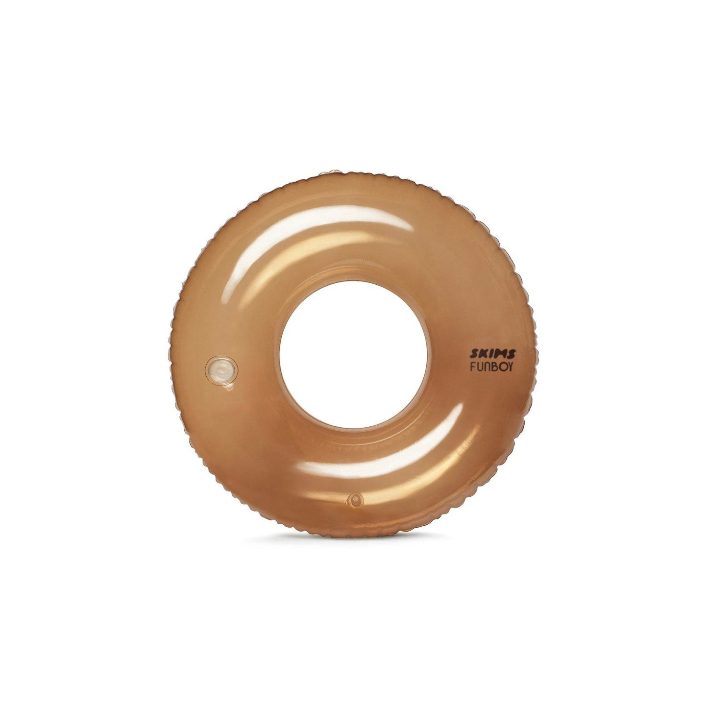 FUNBOY X SKIMS VINTAGE TUBE FLOAT - SIENNA AND CLEAR