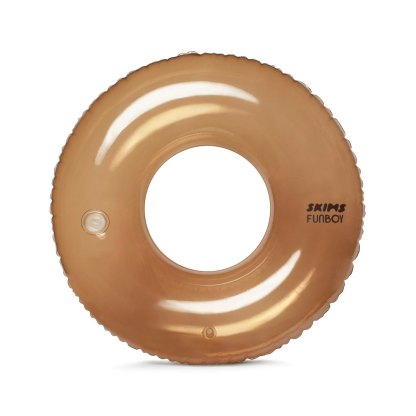 FUNBOY X SKIMS VINTAGE TUBE FLOAT - SIENNA AND CLEAR