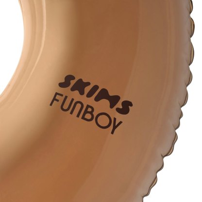 FUNBOY X SKIMS VINTAGE TUBE FLOAT - SIENNA AND CLEAR
