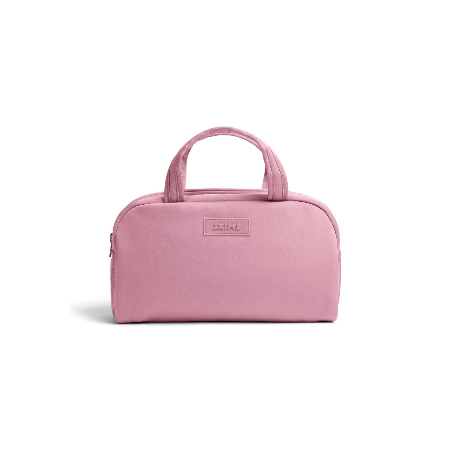 SKIMS ACCESSORIES SATIN MINI DUFFLE BAG - HALITE