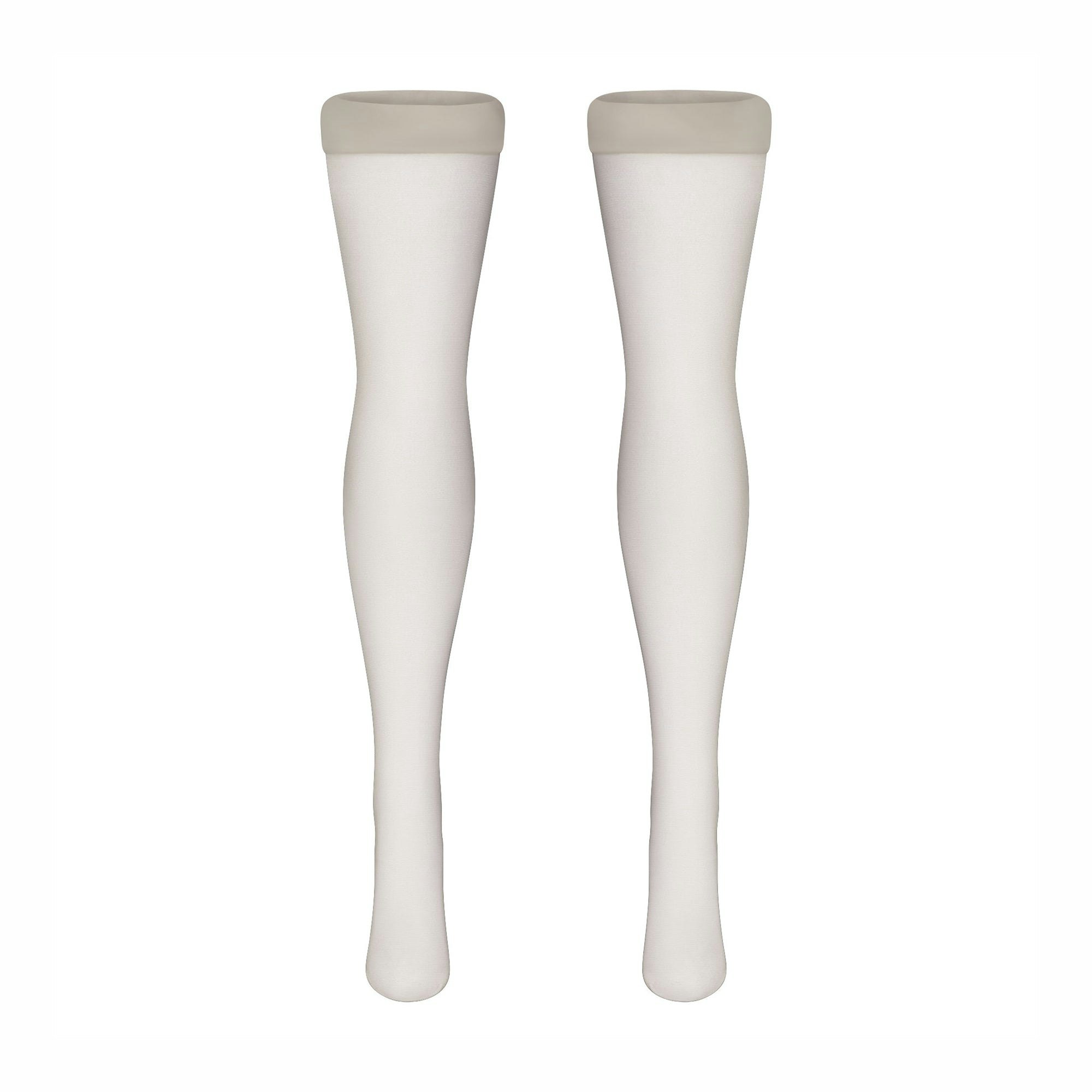 HOSIERY THIGH HIGH STOCKINGS - IVORY