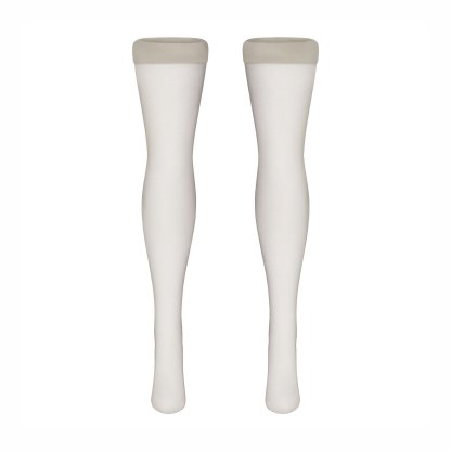HOSIERY THIGH HIGH STOCKINGS - IVORY