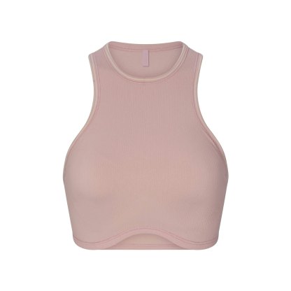 NikeSKIMS RIBBED SEAMLESS RACER FRONT BRA - HIMALAYAN - image 22