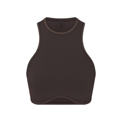 NikeSKIMS RIBBED SEAMLESS RACER FRONT BRA - PHOENIX - image 14