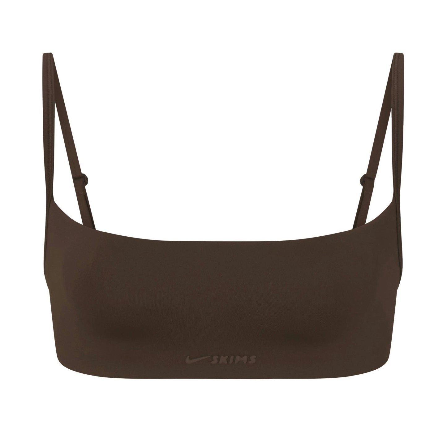 NikeSKIMS MATTE MICRO BRA - DARK SEPIA - image 8