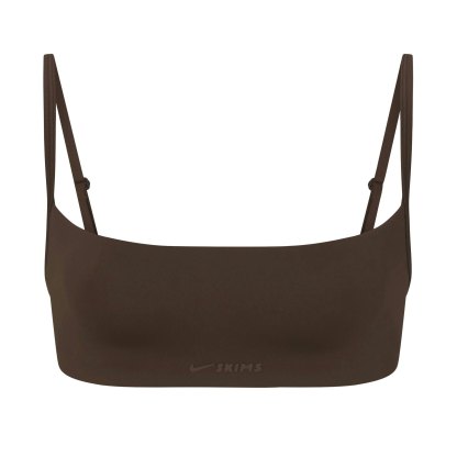 NikeSKIMS MATTE MICRO BRA - DARK SEPIA - image 8