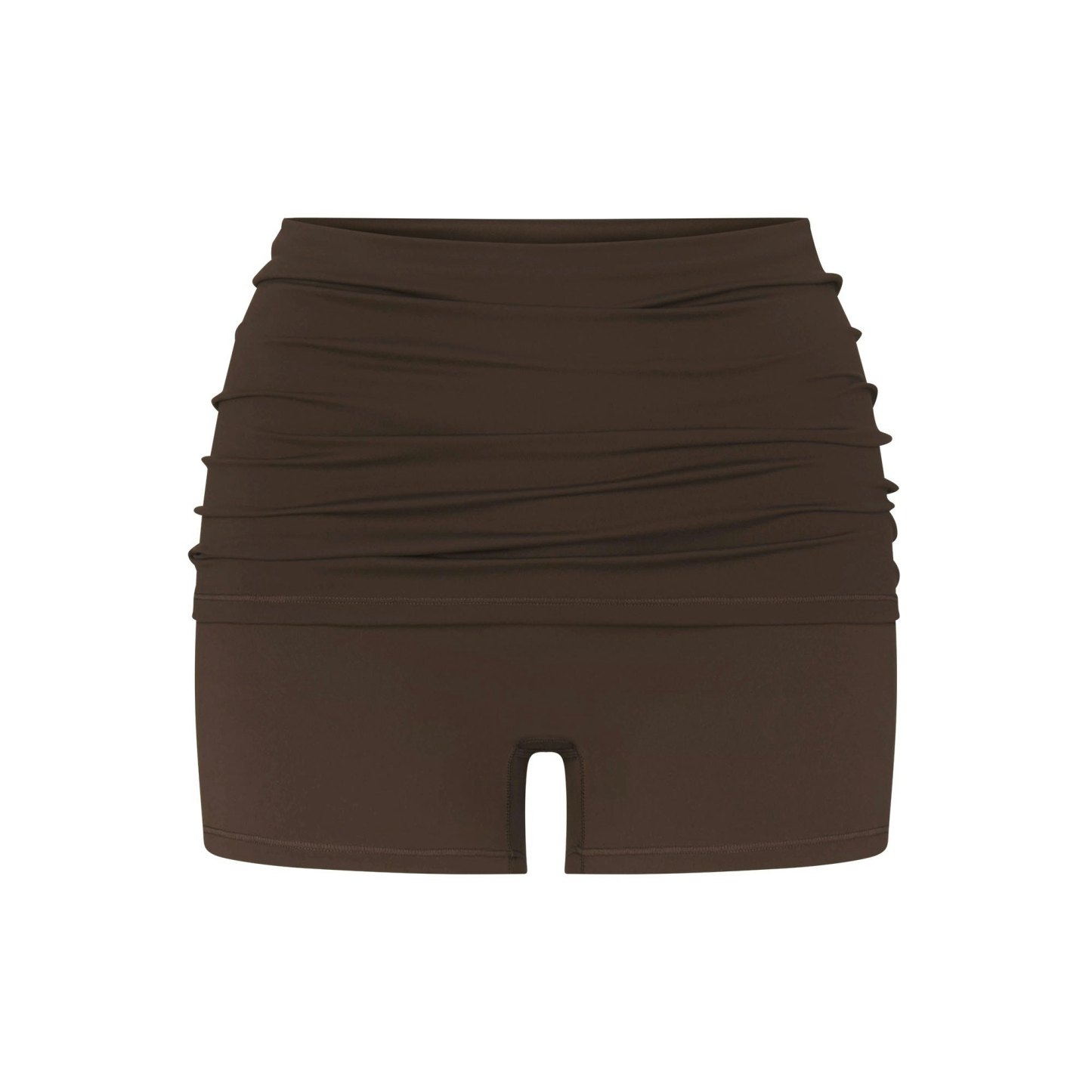 NikeSKIMS MATTE 3" FOLDOVER SHORT - DARK SEPIA - image 21
