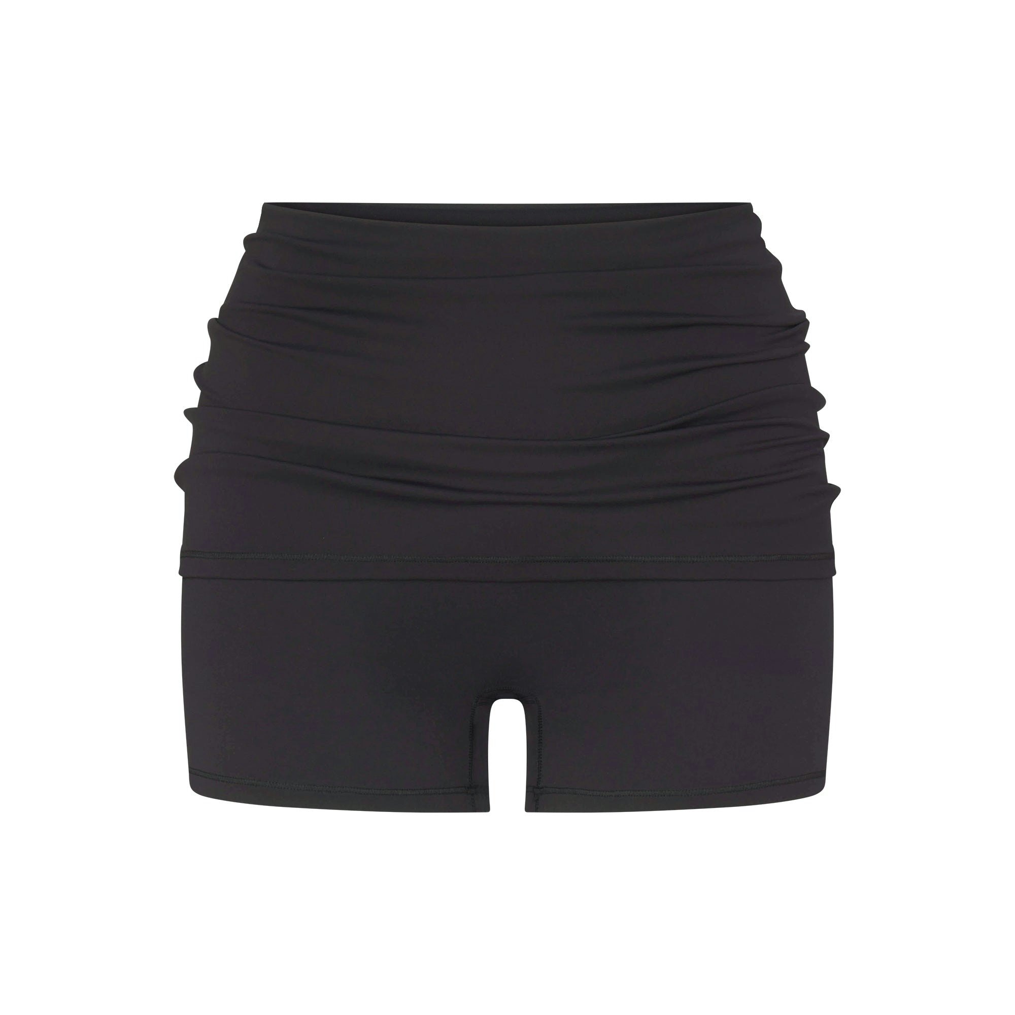 NikeSKIMS MATTE 3" FOLDOVER SHORT - OBSIDIAN - image 7