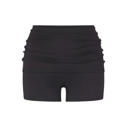 NikeSKIMS MATTE 3" FOLDOVER SHORT - OBSIDIAN - image 7