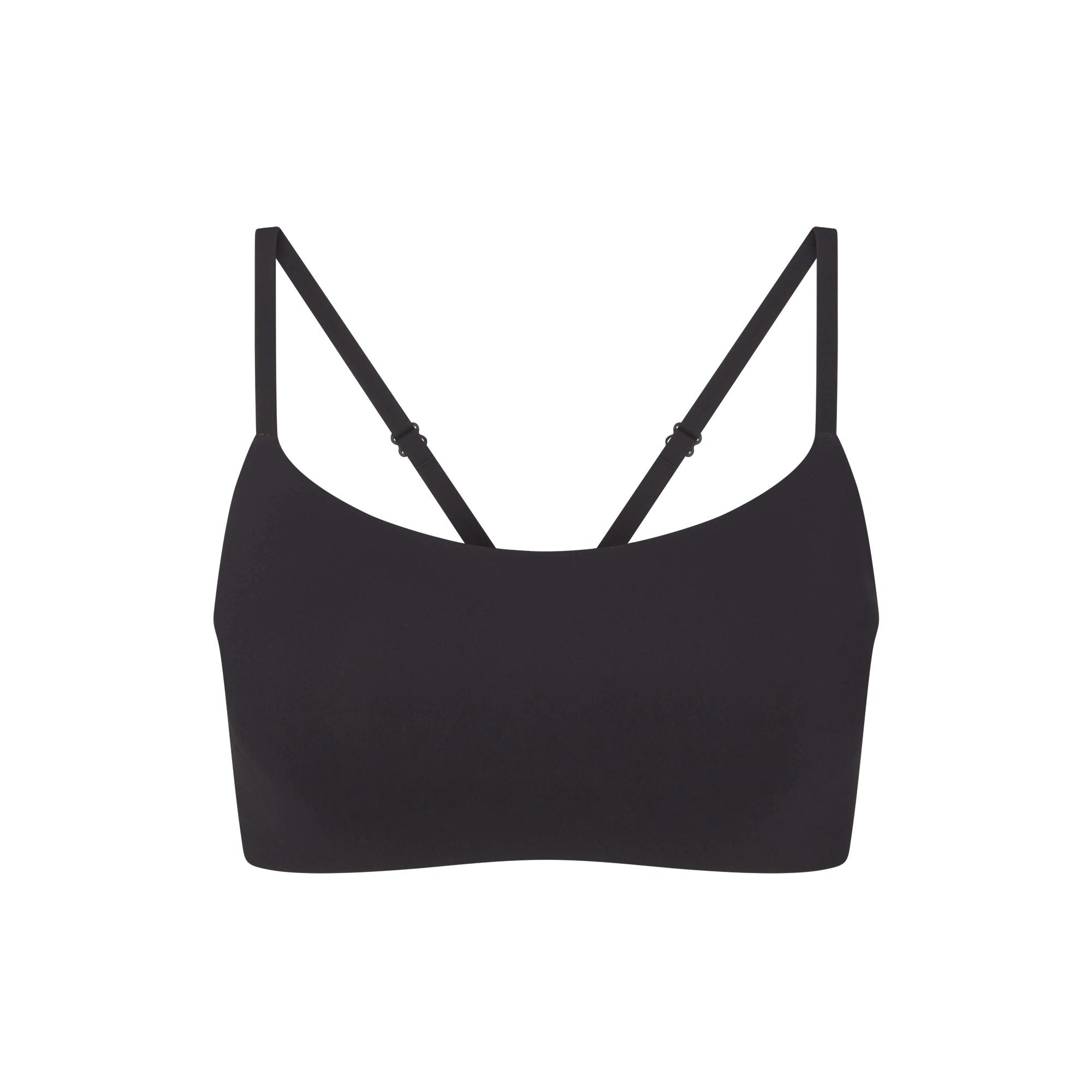 NikeSKIMS MATTE CONTOUR CAMI BRA - OBSIDIAN - image 6