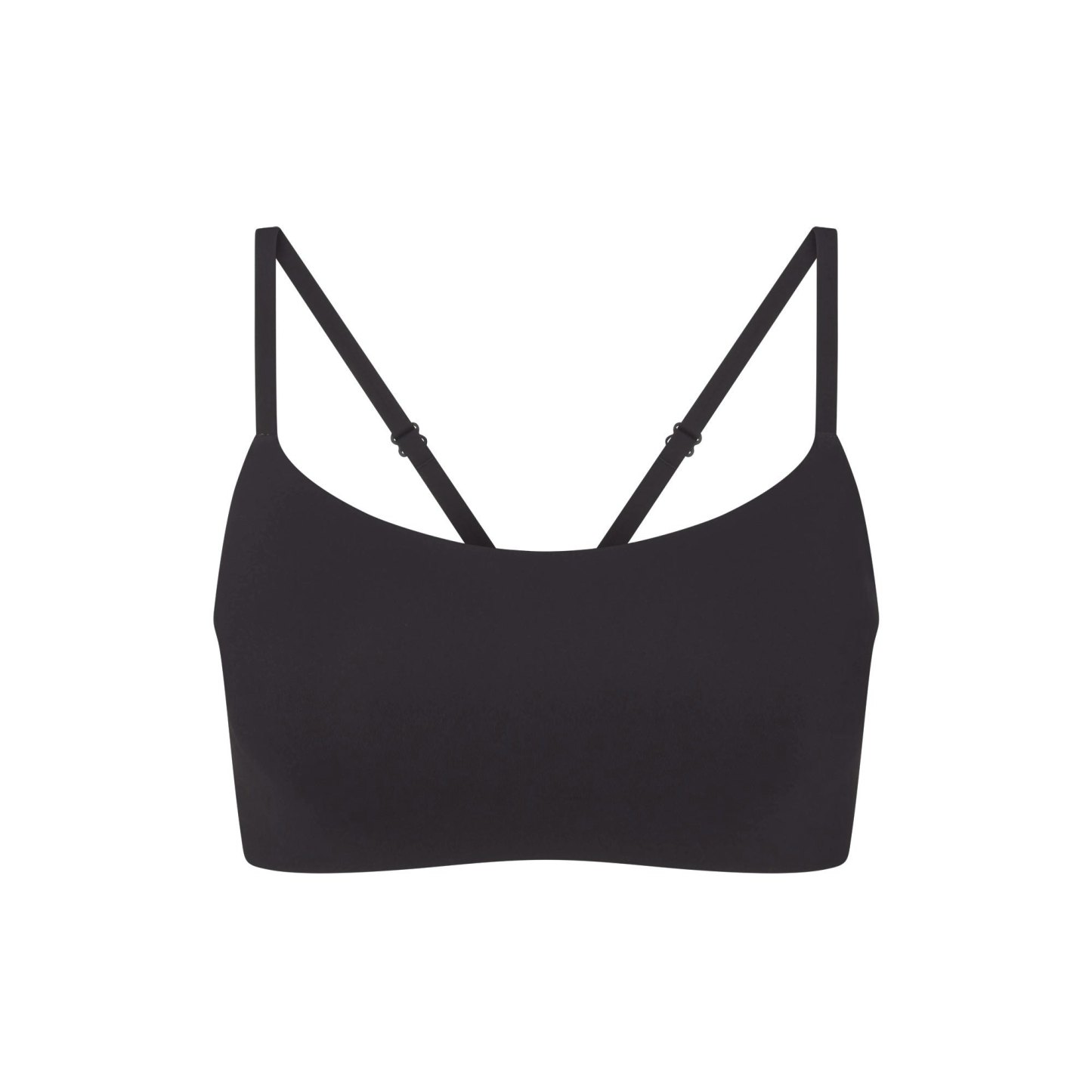 NikeSKIMS MATTE CONTOUR CAMI BRA - OBSIDIAN - image 6