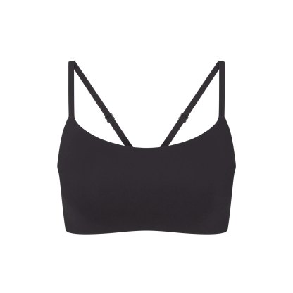 NikeSKIMS MATTE CONTOUR CAMI BRA - OBSIDIAN - image 6
