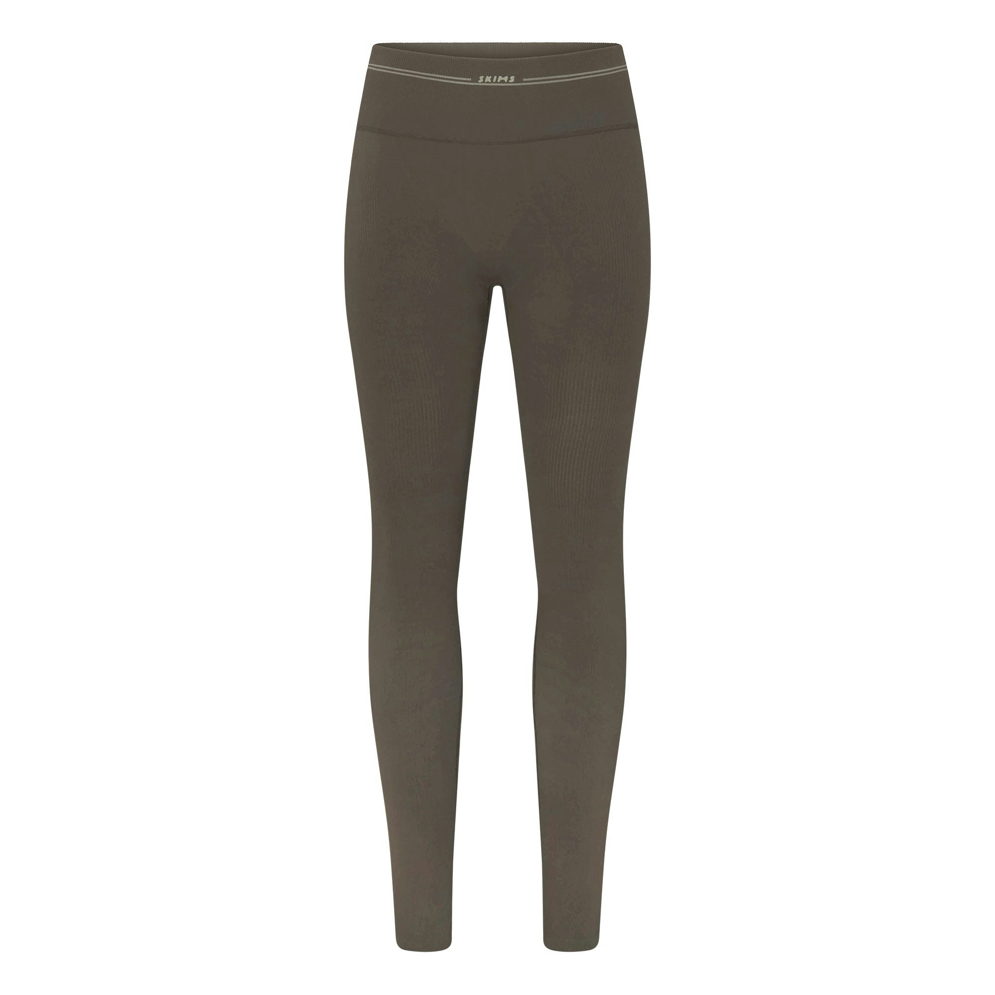 NikeSKIMS RIBBED SEAMLESS 26" LEGGING - DUSTY OAKMOSS - image 28