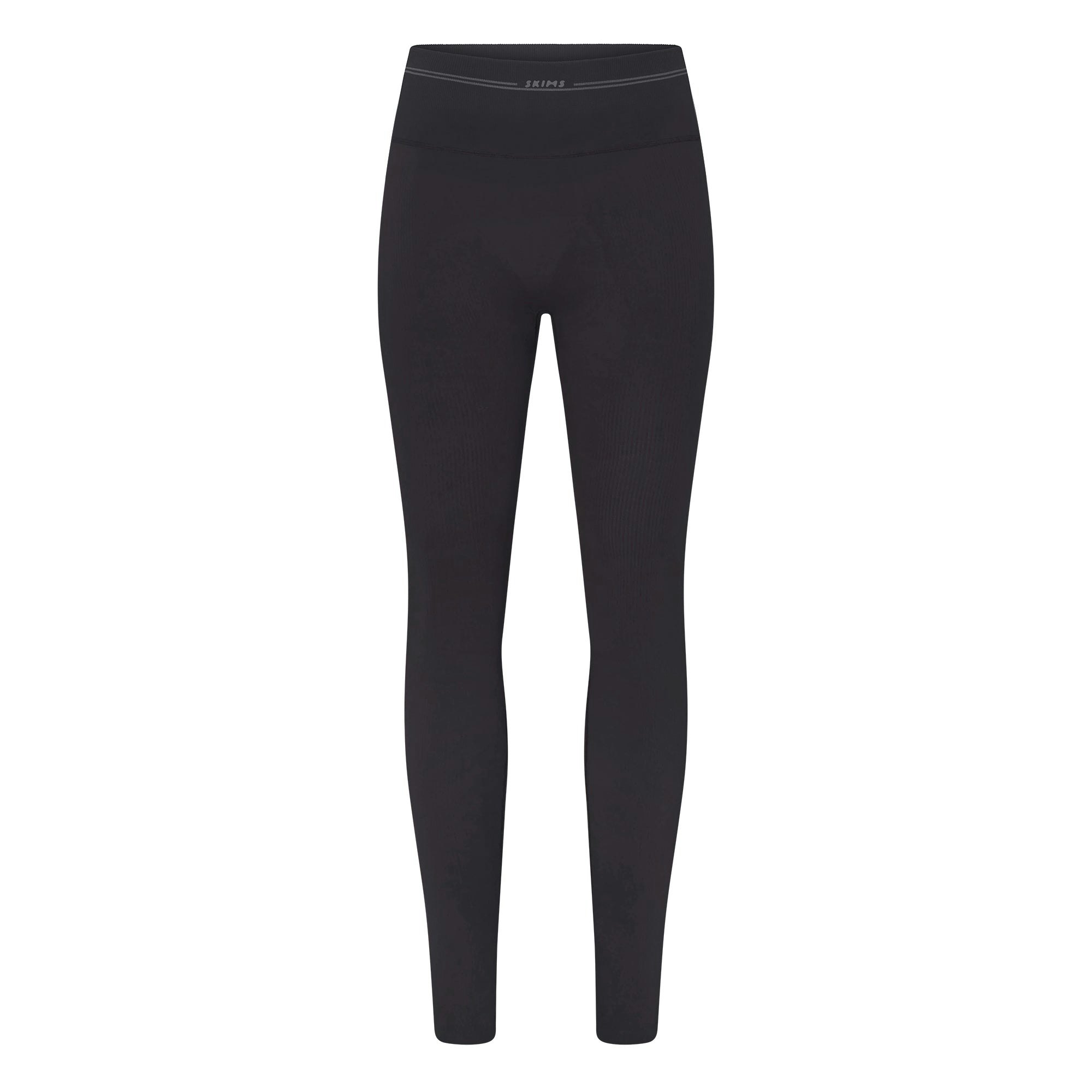 NikeSKIMS RIBBED SEAMLESS 26" LEGGING - OBSIDIAN - image 7