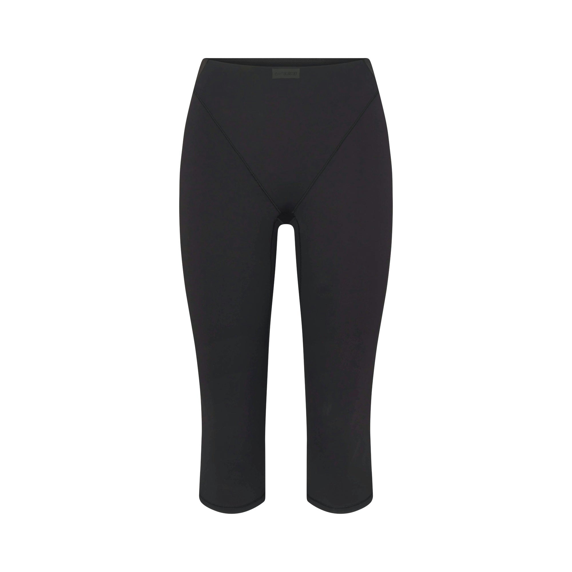 NikeSKIMS MATTE 17" V-LINE CROP LEGGING - OBSIDIAN - image 24